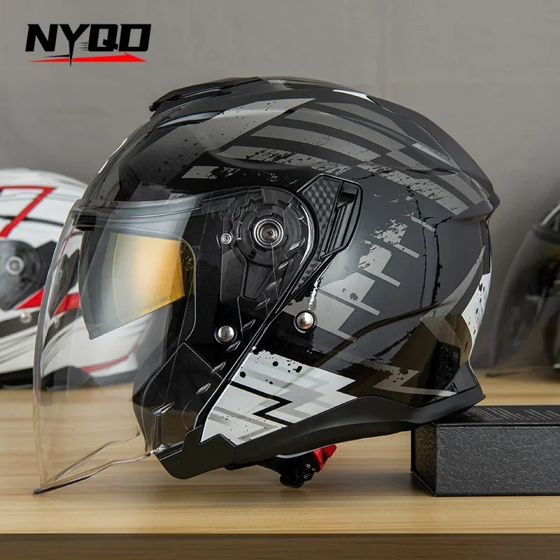 

AR835, электрический скутер, велосипедный шлем 3/4, мотоциклетные полушлемы, четыре сезона, доступны к мотоциклетному шлему Blueteeth