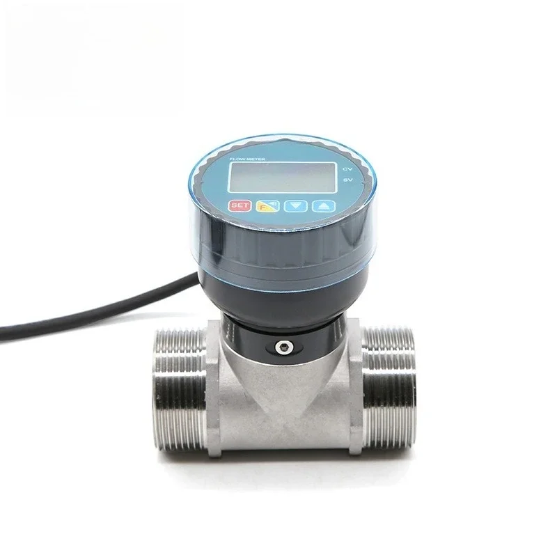 Limited Offer Intelligent Digital Flowmeter Sewage Pipe Runoff Stainless Steel Valve Body Wear-resistant 485 Transmission