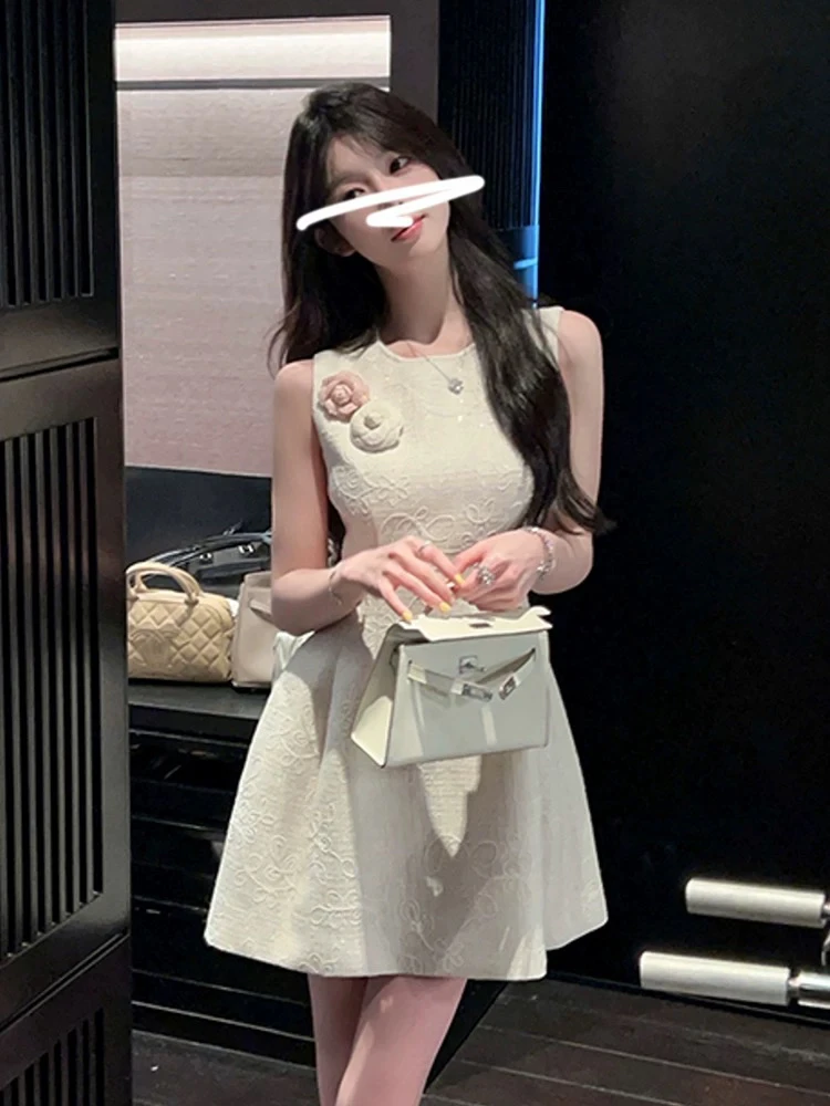 

Ele Or Dr Женская летняя модная круглая жилетка Ne Svel Vest Dr Sweet Sle Юбка трапециевидной формы Китайского производства