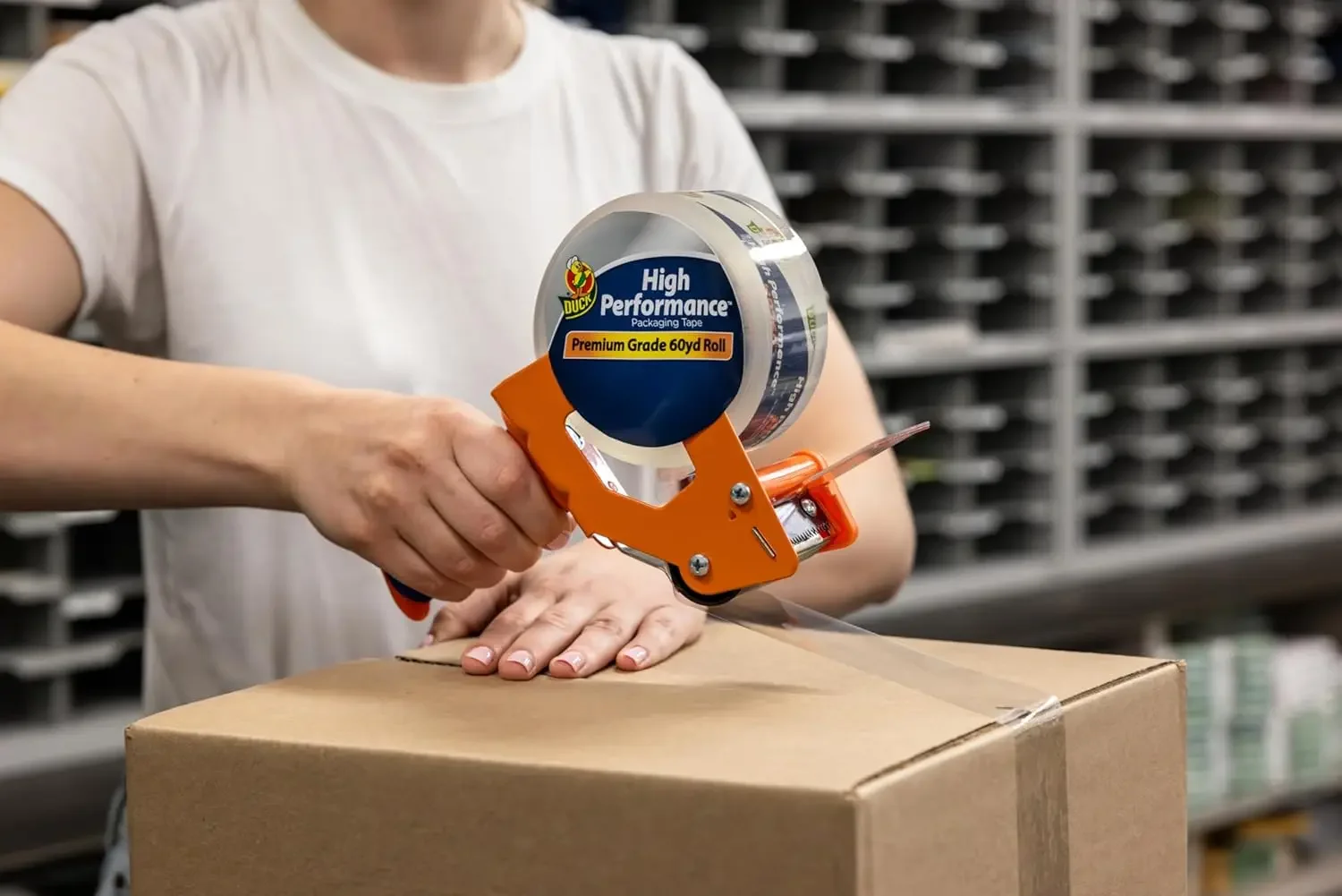 Clear Packing Tape Refills 6 Rolls - Strong Adhesive for Shipping Moving Mailing & Storage Boxes with 3" Core 1.88" x 60 Yards view 3