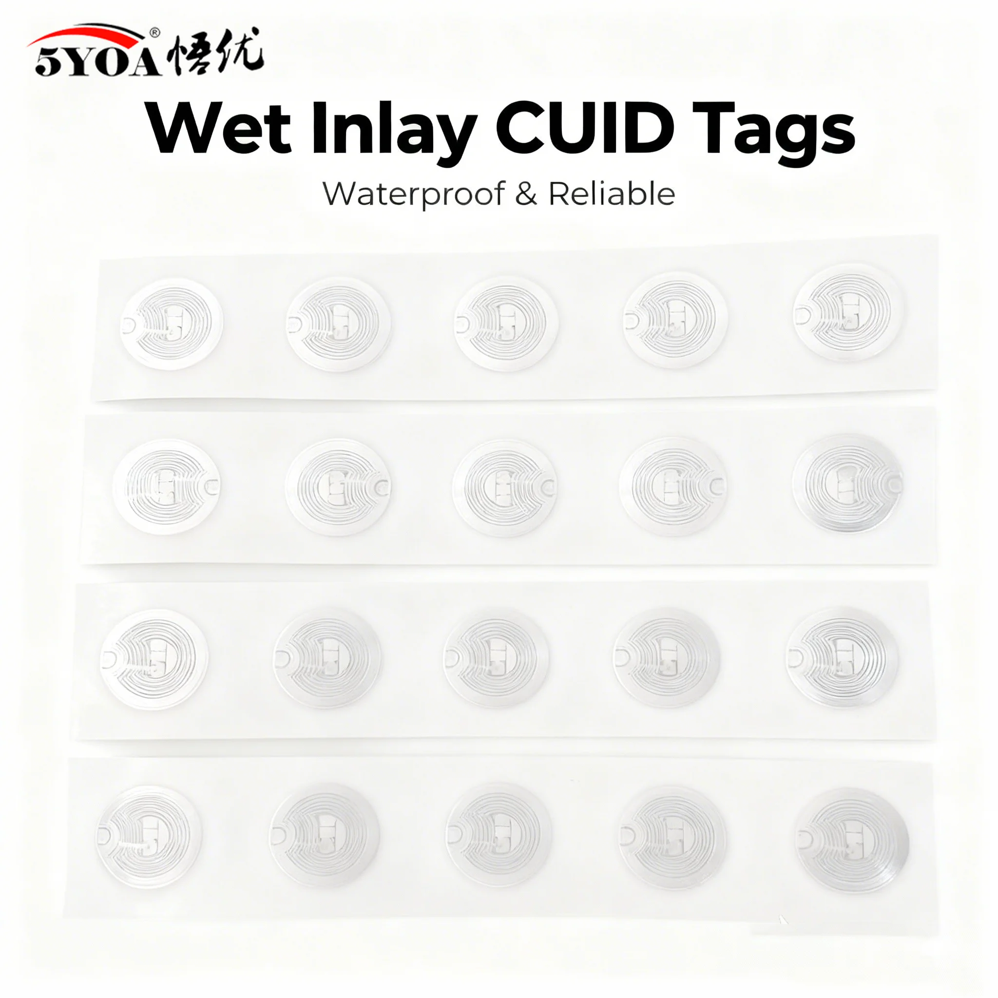 5YOA CUID tag Gen2 electronic rewritable smart key NFC clone token ISO14443 changeable sticker IC 13.56Mhz RFID replica badge