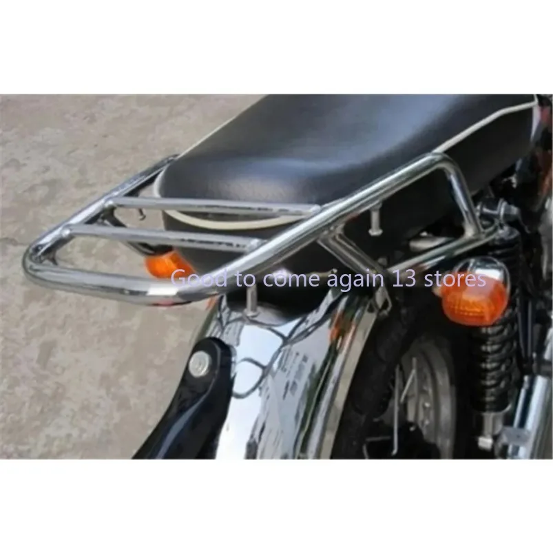 Imagem -04 - Suporte de Bagagem Traseiro da Motocicleta Prateleira do Portador Apto para Kawasaki W400 W650 W800 w 400 650 800 Preto Cromo Prata 1pc