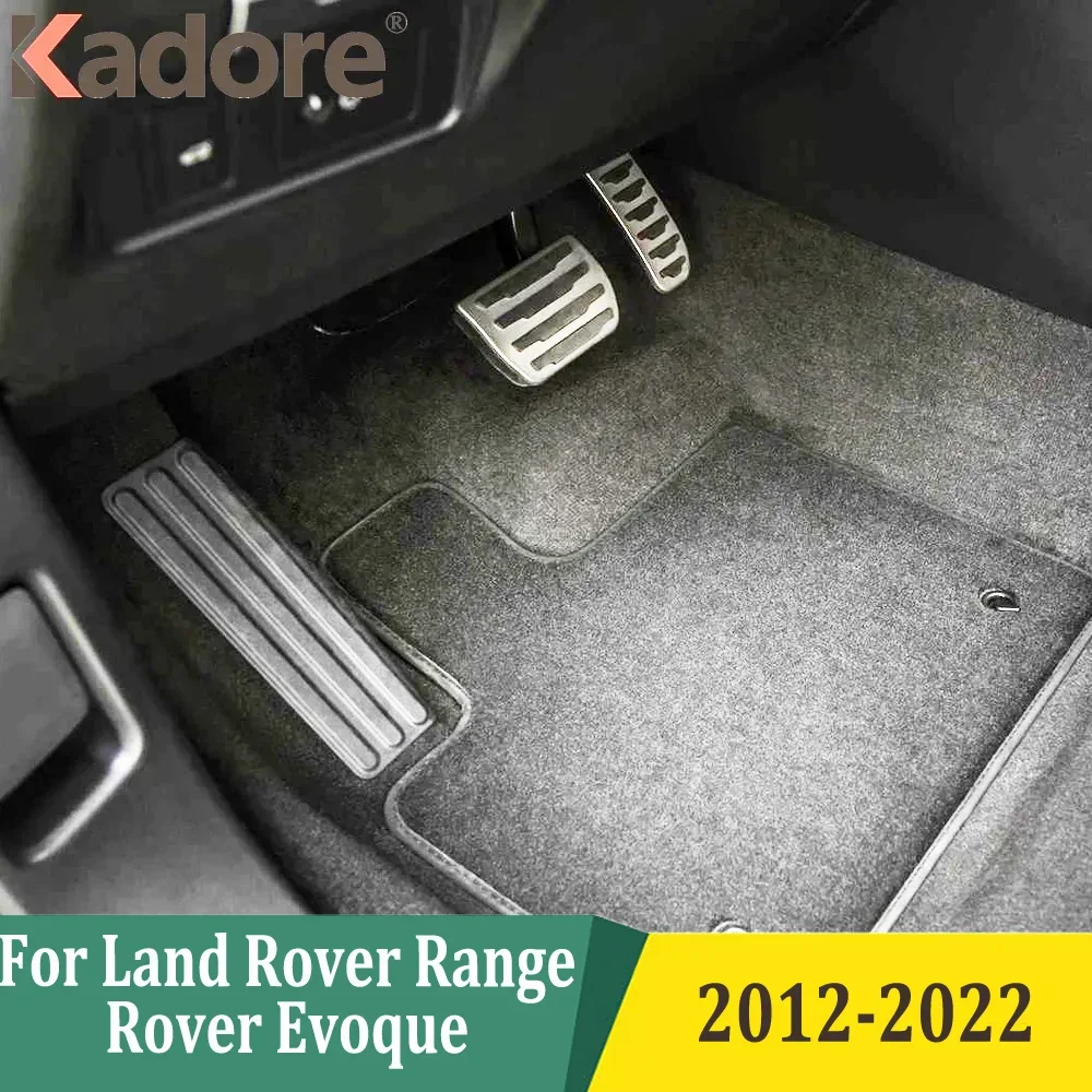 

For Land Rover Range Rover Evoque 2012-2022 Fuel Brake Foot Rest Pedal Pad AT MT Clutch Cover Car Interior Accessories