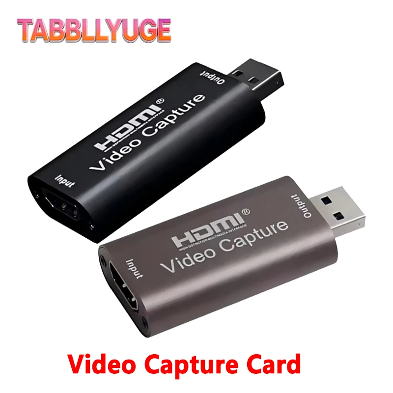 

4K USB 3.0 Video Capture Card 1080P USB 2.0 HDMI Game Grabber Box For PS4 DVD Camera PC Recording Placa De Video Live Streaming