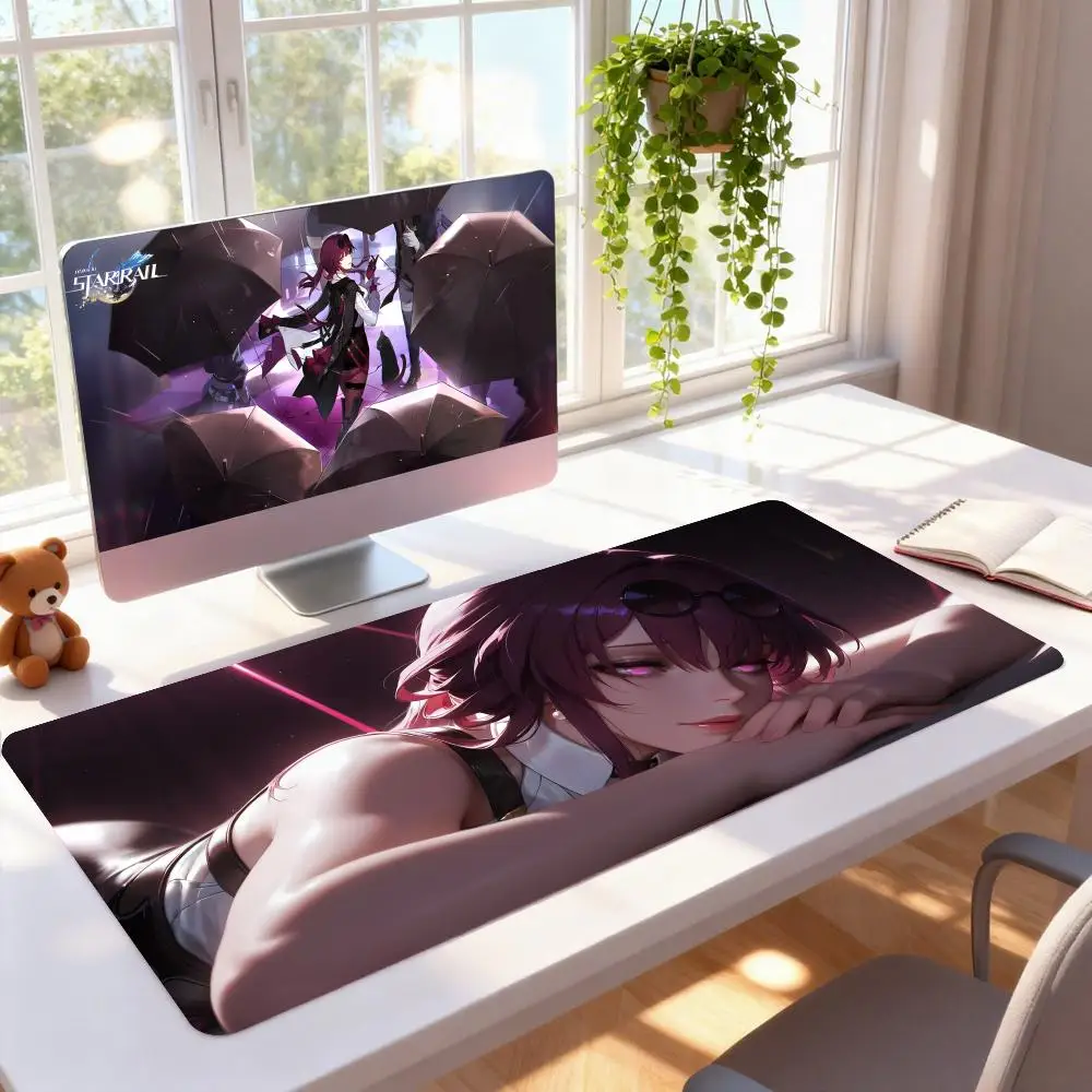 

Honkai Star Rail Kafka Mouse Pad Rubber Computer Laptop Official Game Super Colored Print Aesthetic Pretty Fashion Luxury Mat