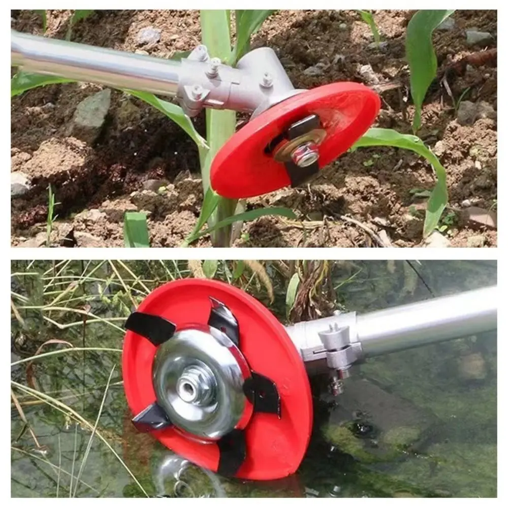 2Pcs Dual-use Grass Trimmer Head High-Efficiency Easy To Install Lawn Mower Weeding Plate Time-saving Durable