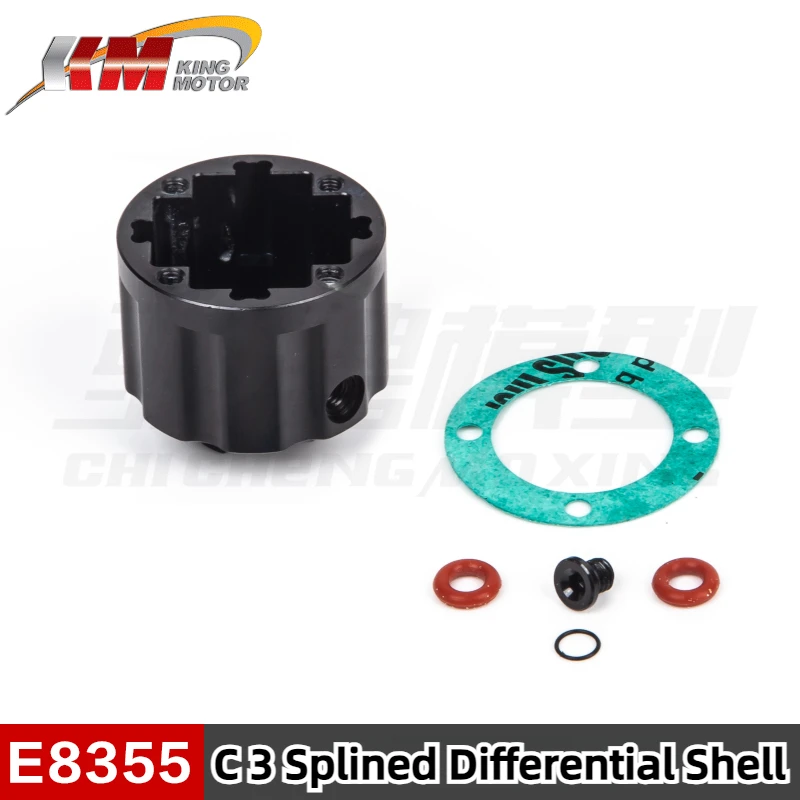 KM C3 1/7 RC Car Original Accessories E8355 Splined Differential Shell