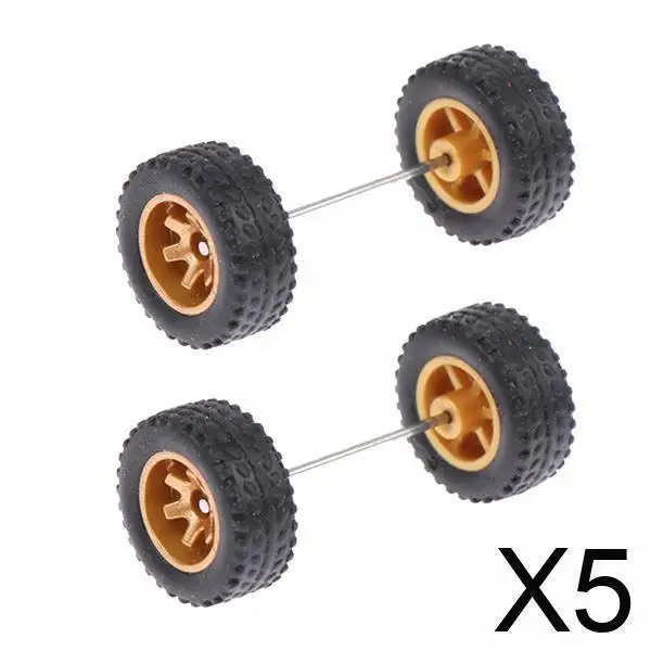 conjunto-de-5-rodas-e-pneus-em-miniatura-para-entusiastas-de-carros-em-miniatura