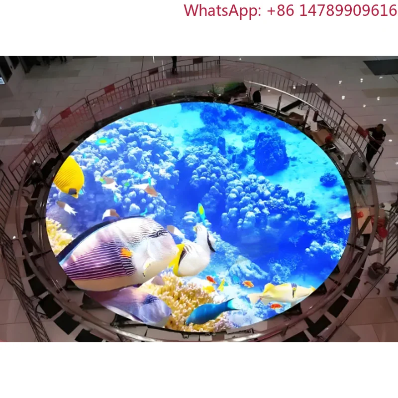 Customized P2.9 Indoor Floor LED Tile Screen Interactive Video Floor Tile Display ScreenHigh-intensityFootTrafficHuman-ScreenInt