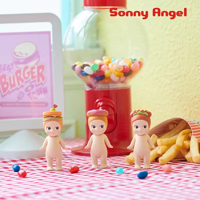 Sonny Angel Nuova mini serie alimentare Scatola cieca Guarigione Giocattoli alla moda Decorazioni per il desktop da collezione Regali creativi Action Figures