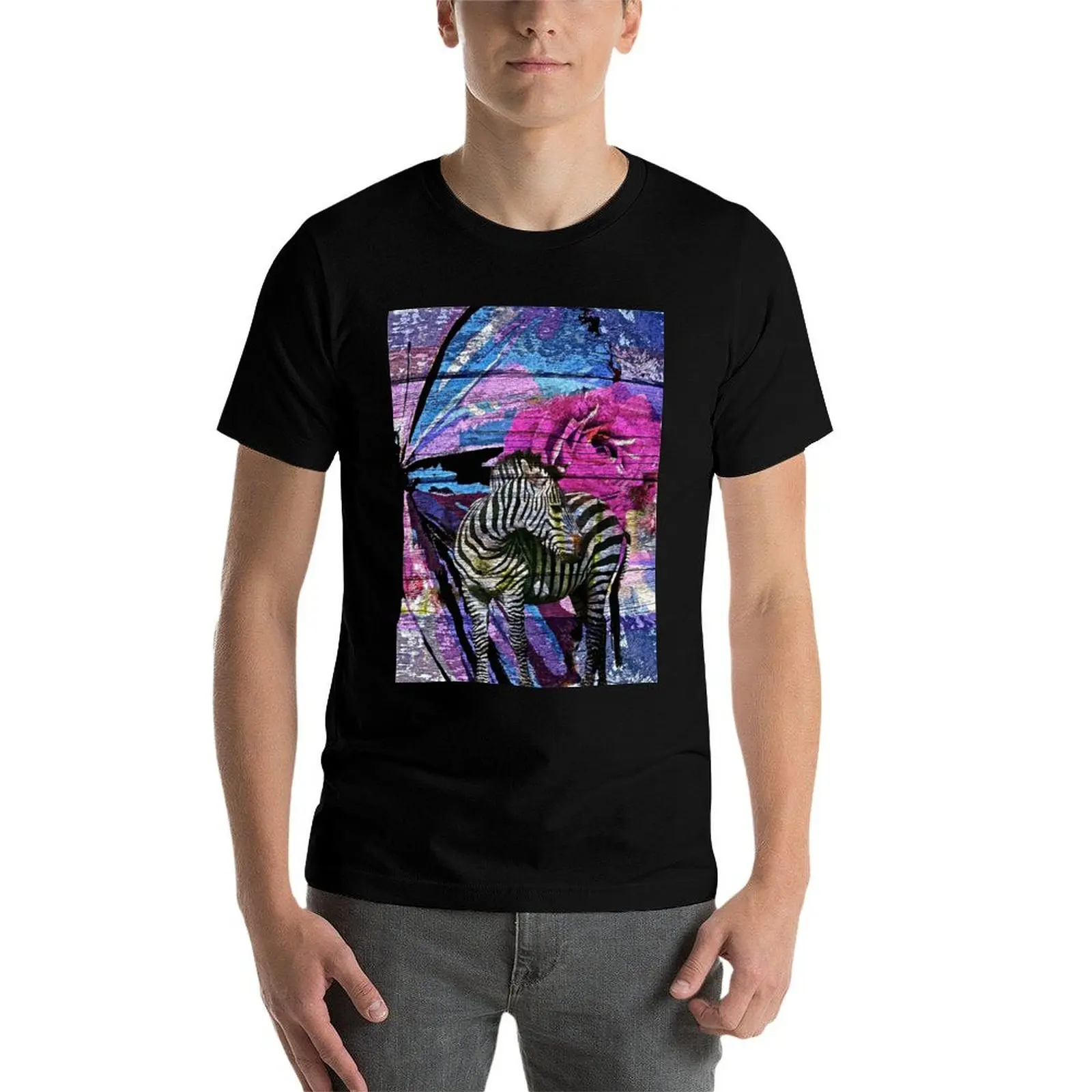 

Zebra Life T-Shirt t shirts for man cotton funny t shirts with prints cotton t shirt pack T-Shirt
