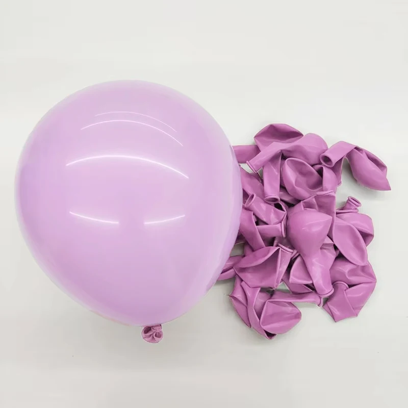 20 Stück 12/10/5 Zoll lila Latexballons Geburtstagsfeier Boho lila Ballons Hochzeit Babyparty Dekoration Lieferungen