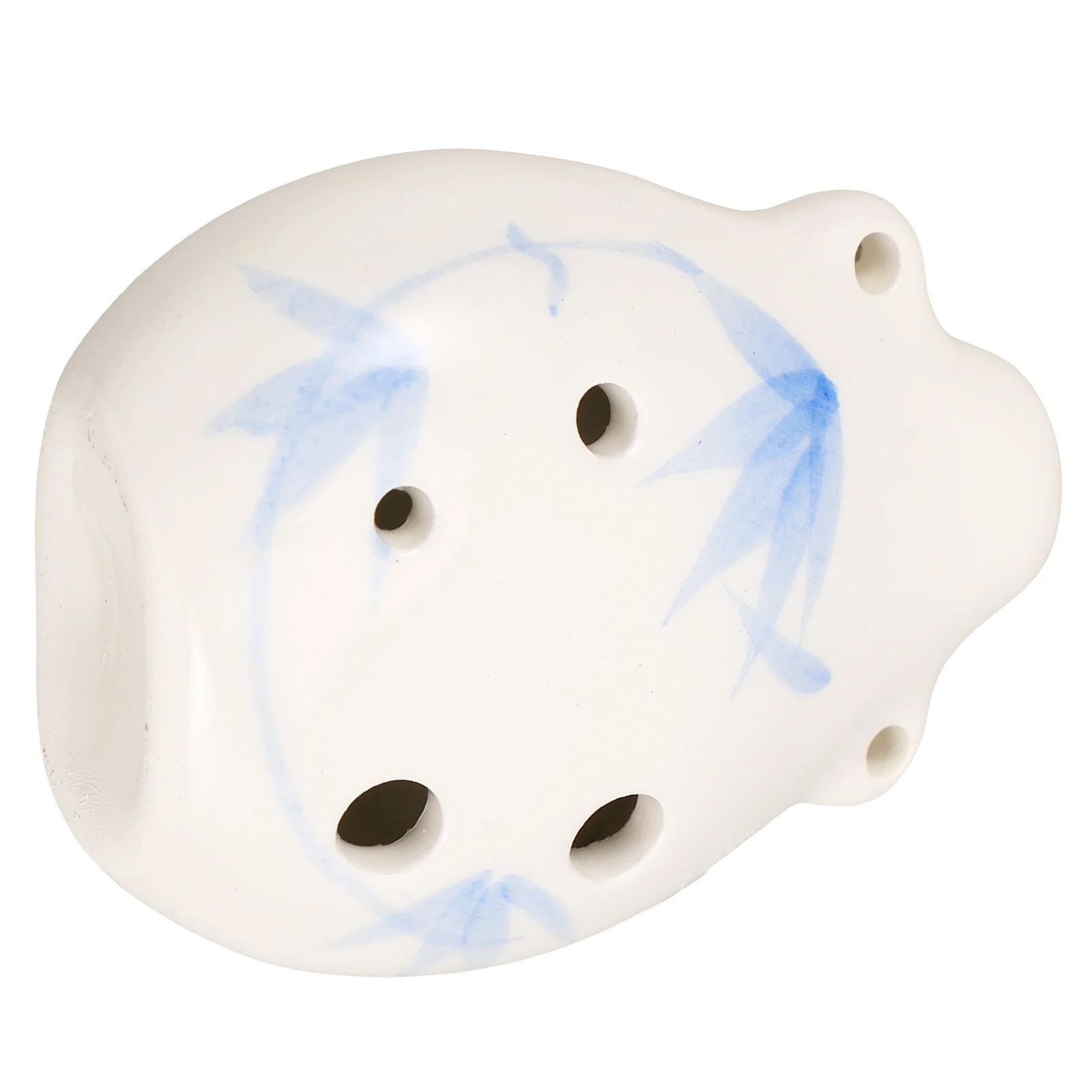 

6-Holes Ceramic Ocarina Compact 2.7x1.9x0.9 Beginner Musical Wind Instrument Kids Flute for Learning Fun Six-Hole Flute