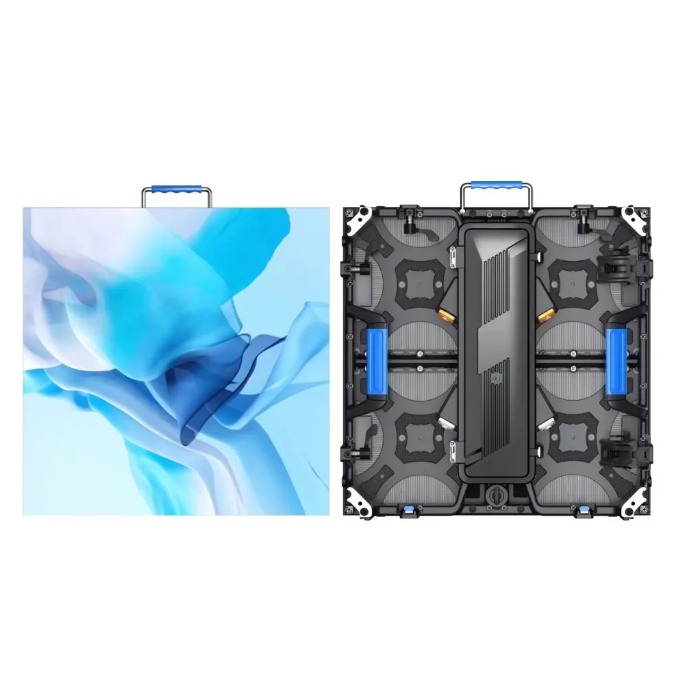 Outdoor Rental LED Display Screen Size 9.84ftx8.2ft Waterproof Cabinet 500x500mm Stage LED Video Wall For Advertising