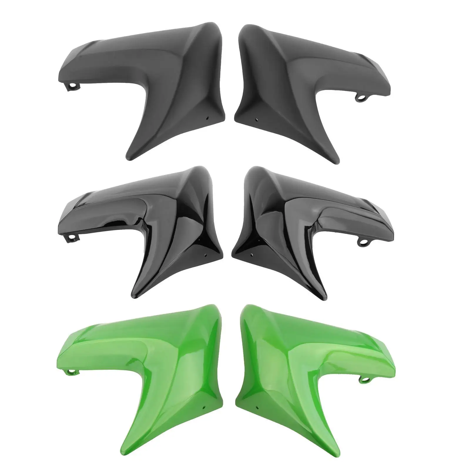 Motorcycle Side Protection Fairing Left And Right for ER6N 20122015. Made of PP Material, Stable And Weatherresistant.