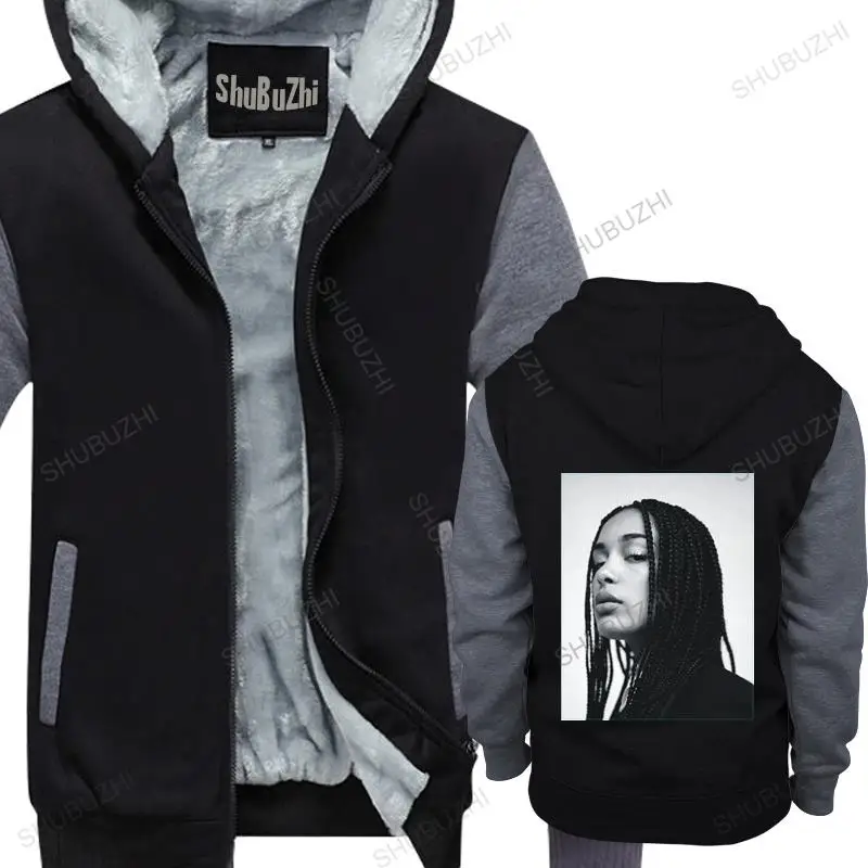 

new arrived men hoodies winter swiffers Mens Jorja Smith Face cotton fleece jacket for man fleece hoody male warm coat