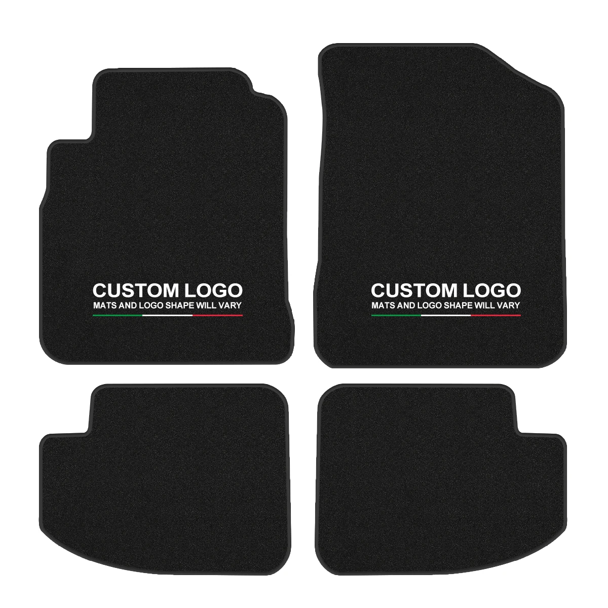 For Toyota Yaris 2000-2005 luxury Carpet Velour Car Mats 4-Piece Floor Mats with
