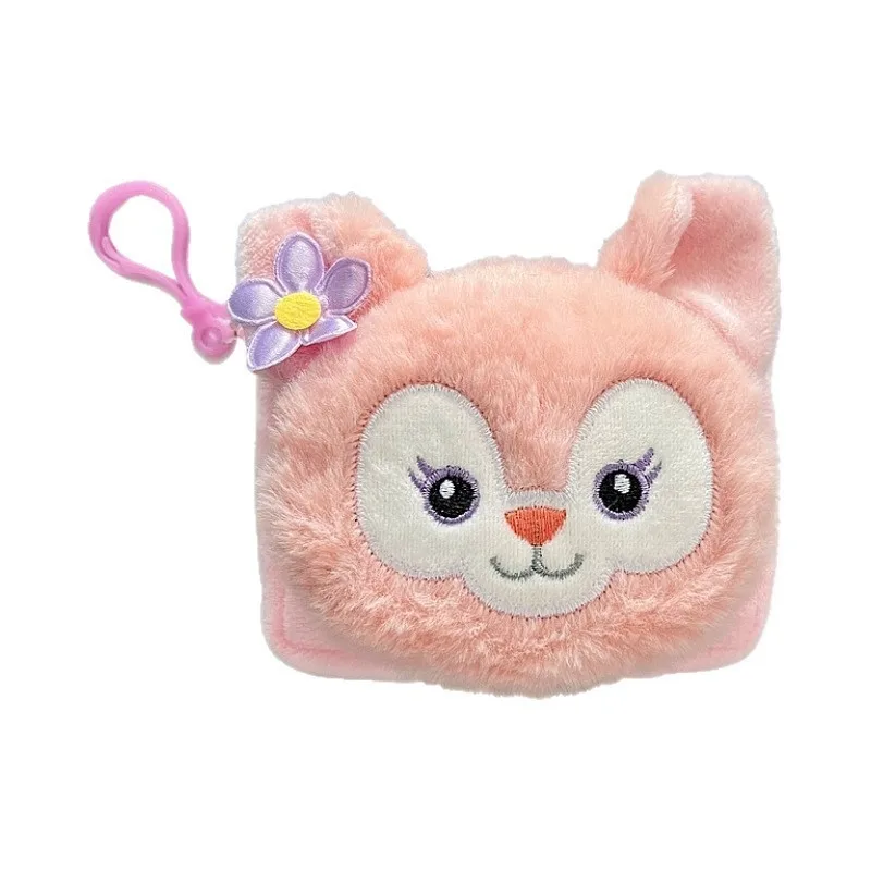 جديد عصري ولطيف لينا حسناء محفظة نسائية للعملات المعدنية مربع المحمولة حمل حامل بطاقة القلب الفتاة مع خطاف المفاتيح الحقيبة الصغيرة