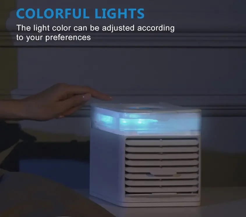 High Quality Air Conditioner Fan Portable Air Conditioner Mini USB Rechargeable Fan Mini Air Cooler