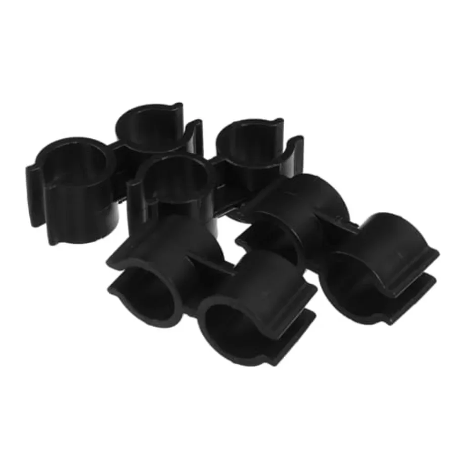 Durable Double Pipe Clamp Connector for Brooms