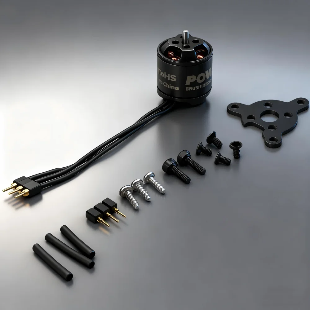 RC Model Aircraft Motor Fixed-Wing Parts MC1104 3550KV Motor Toy Accessories