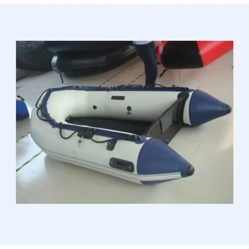 2026 customized pvc inflatable boat inflatable boat with aluminum floor