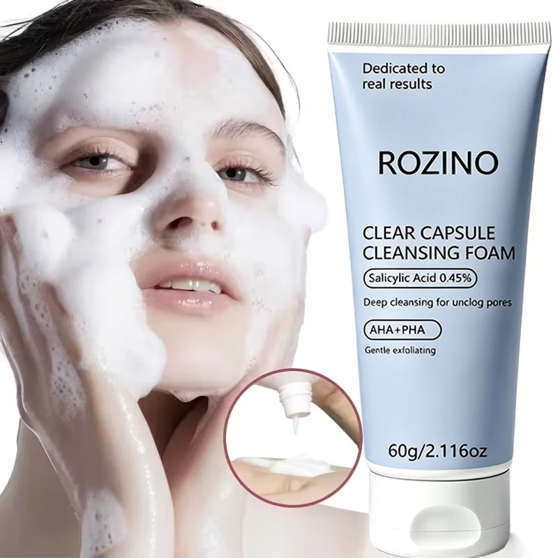 Refreshing and Moisturizing Cleanser. Multi-Effect Nourishing Cream Cleanser, Creates a Dense Foam, Quickly Removes Accumulated Dirt and Excess Oil, Leaves Skin Feeling Fresh and Not Stuffy after Washing, with a Soft and Smooth Texture and a Subtle Radiance. The Formula Is Gentle and Skin-Friendly, Suitable for Sensitive Skin Types, and Is Ideal for Morning and Evening Cleansing, Perfect for Daily Skincare in Summer.