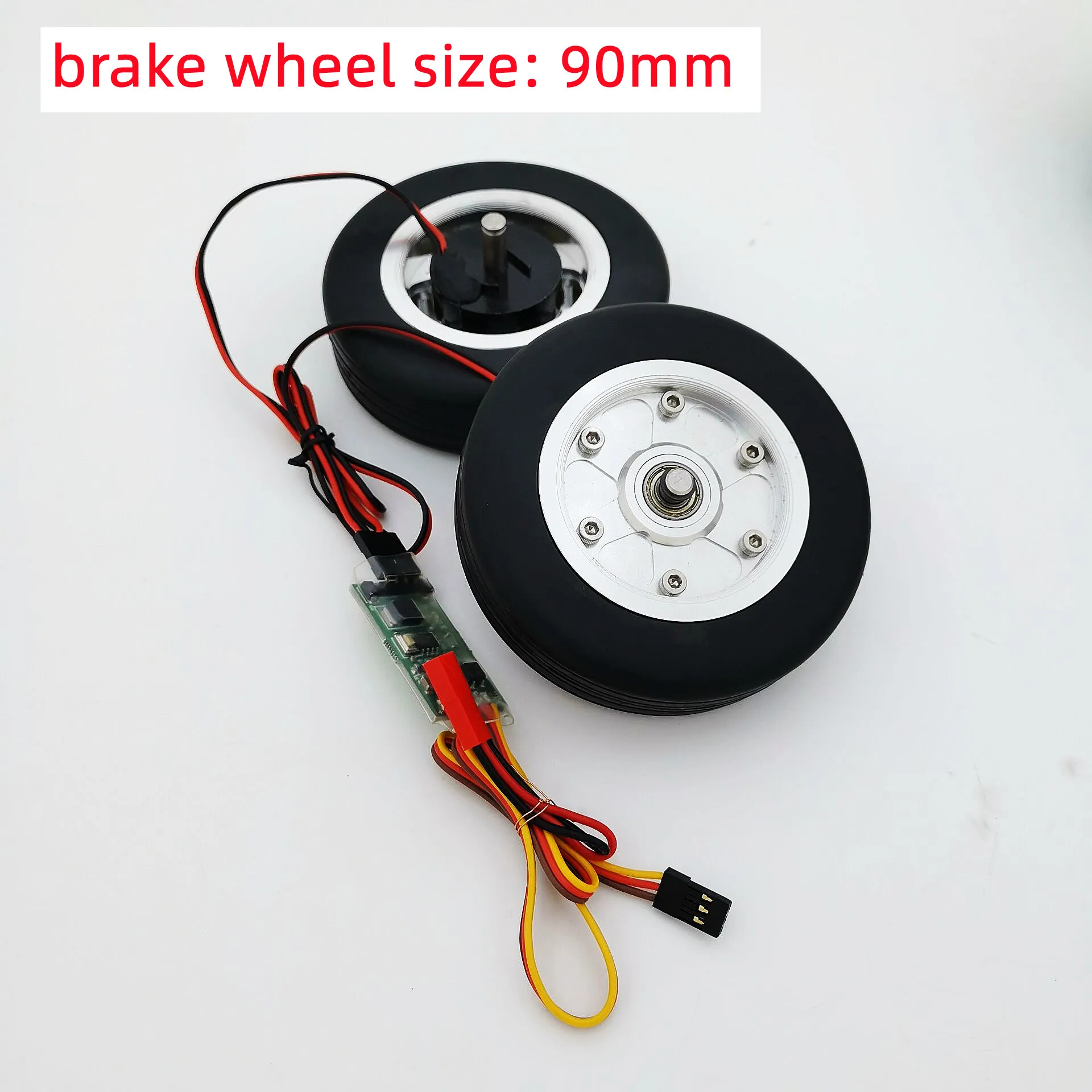 electric brake wheel for rc airplane  turbine jet  65 78 90 102 115MM all kinds size for option