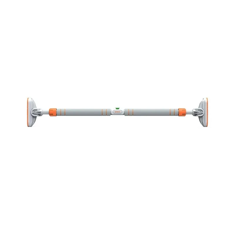 Adjustable Steel Horizontal Pull-Up Bar - Multifunctional Indoor Fitness Equipment for Upper Body Workouts