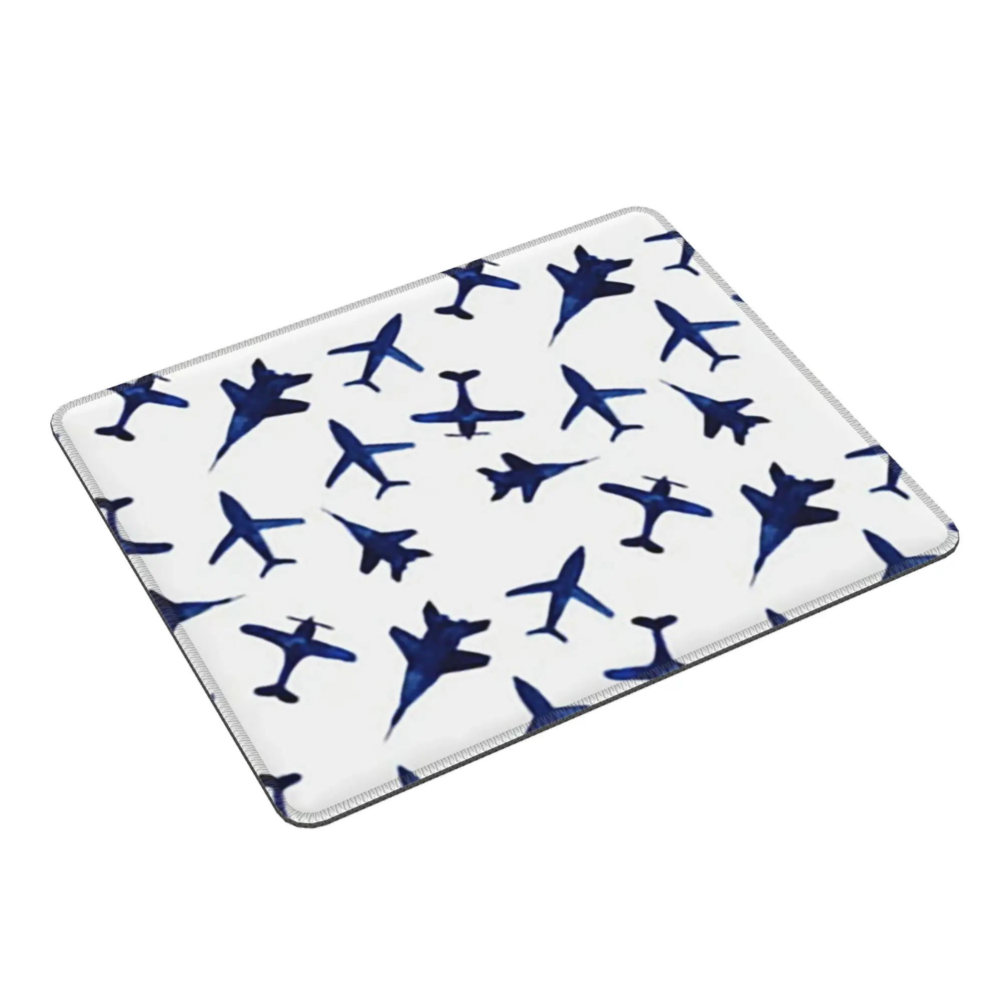Random Airplanes Pattern Aviation Fighter Pilot Mouse Pad Computer Keyboard Mouse Mat Gamer PC Laptop Desk Mat Office Table Mats