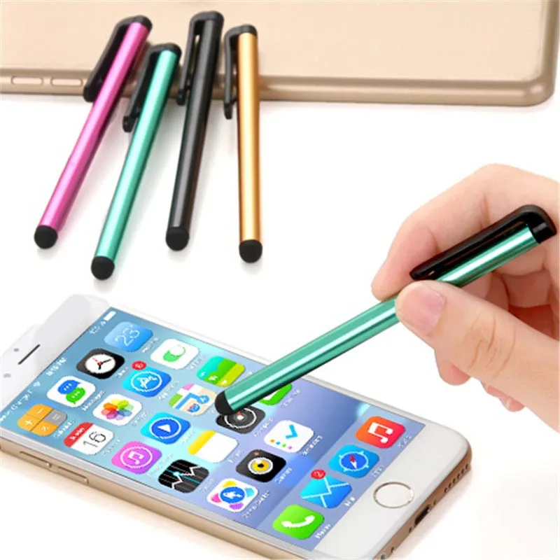 3/6/9Pcs Capacitive Touchscreen Stylus Pen for iPhone iPad Huawei Smart Phone Tablet PC Mobile Phone Accessories Random Color