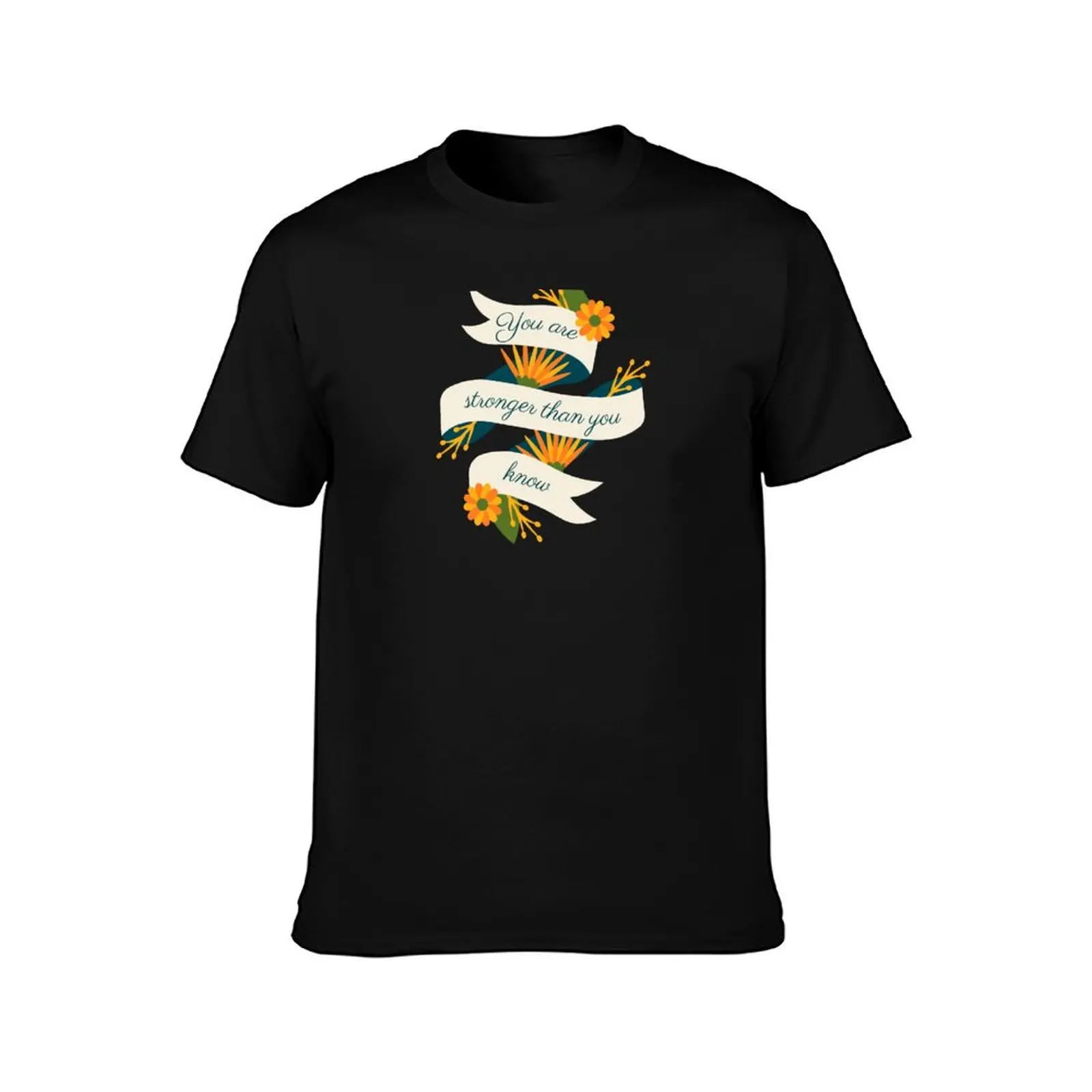 Child Life - Stronger T-Shirt Summer Casual Cotton Tee Oversized Streetwear Tops Vintage Graphic Print Unisex Men Women