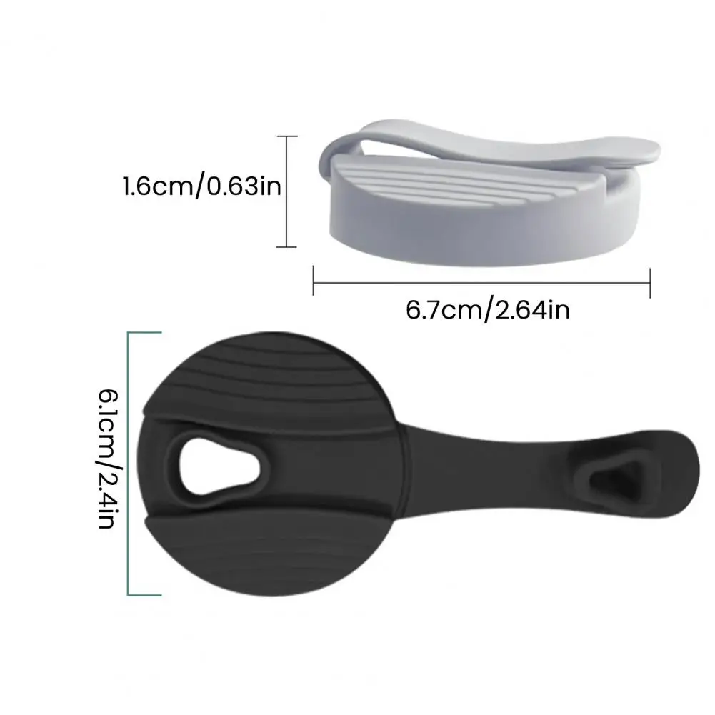 Wear-resistant Lid Silicone Bottle Caps Set Easy Snap-on Seal Covers for Salad Flasks Flavor Preservation Bottle Lid Protectors