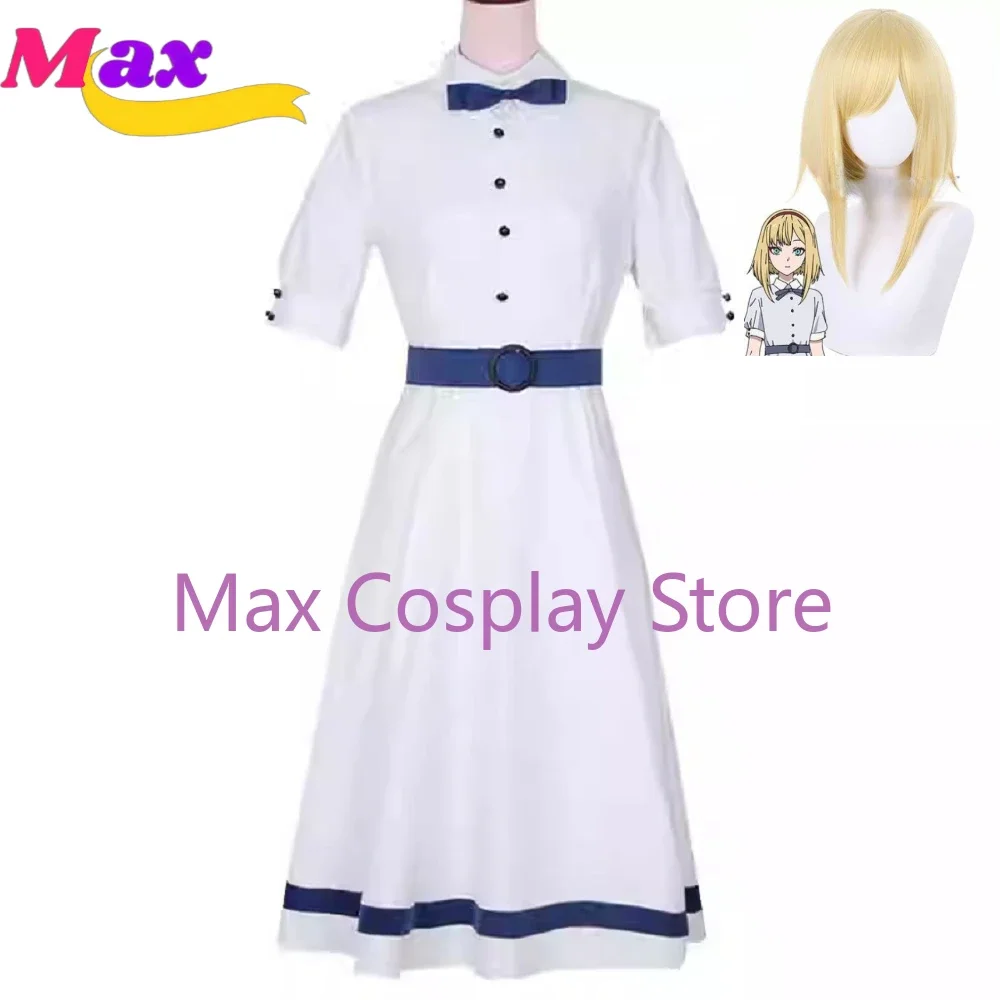 

Max Unisex Anime Cos COSETTE ANNA DESTINY TAKT ASAHINA Cosplay Costumes Halloween Uniform Custom Size