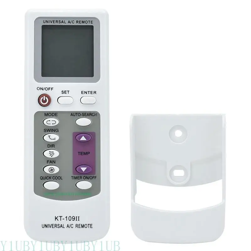 

652F 1000 in 1 Universal Wireless Remote Control KT109 II AC Digital LCD Remote Control White Remote Control