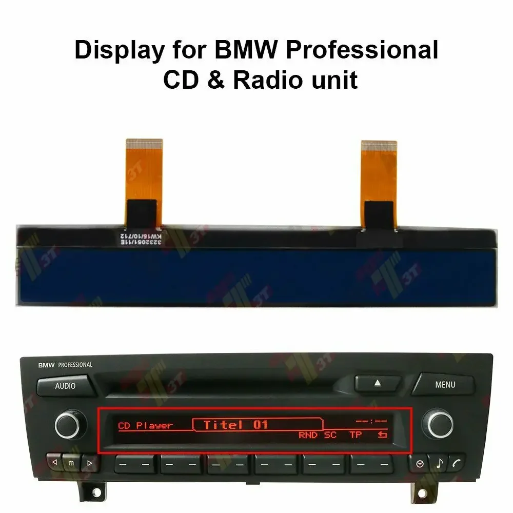 

Glass LCD Screen For BMW MINI COOPER Professional CD Player Radio Display E90 E91 E92 E93 M3 Pixel Repair Not Alpine