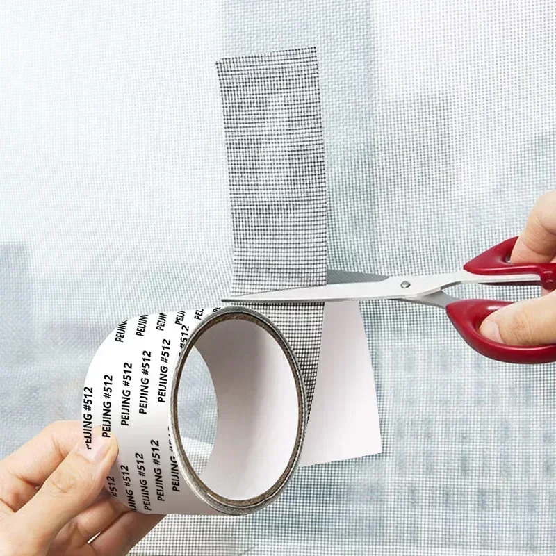 Self-adhesive Waterproof Window Screen Repair Tape Door Window Fix Net Patch Anti-Insect Mosquito Mesh Broken Holes Repair Stick