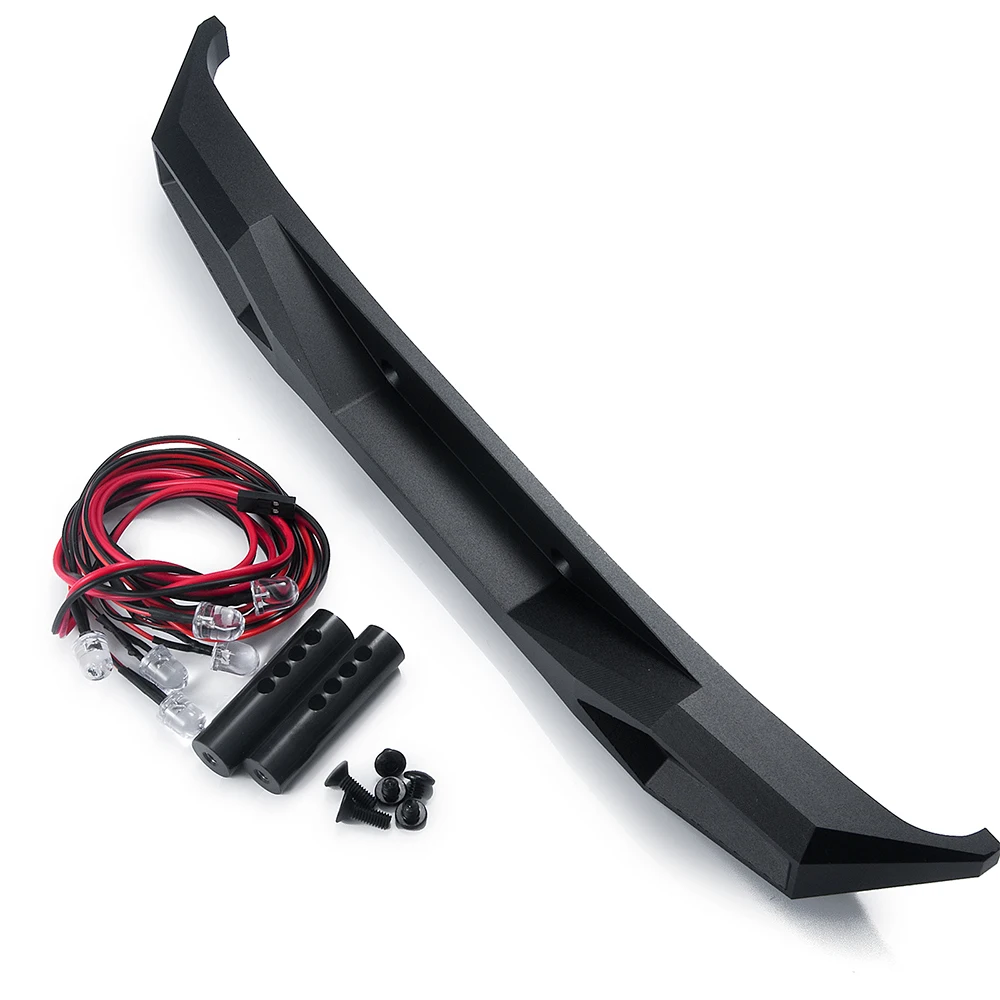 

RCGOFOLLOW Aluminum Alloy Front Bumper RC Upgrade Part Rc Front Bumper For 1/6 Axial SCX6 RC Car Part RC Car Accessories