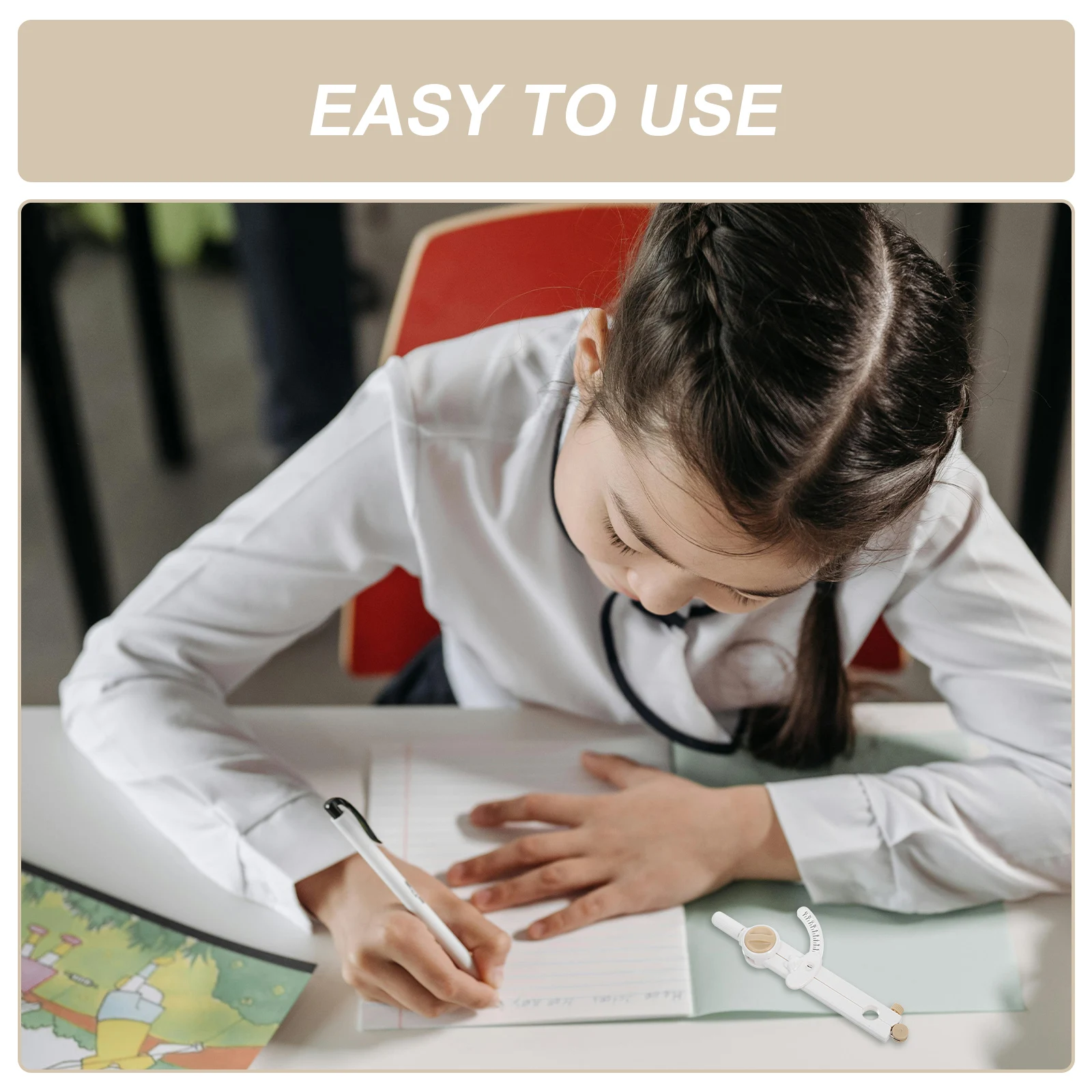 Digital Measurement Tool for Drawing Arcs High Accuracy Plastic Geometry Circle Maker Scribe for Education