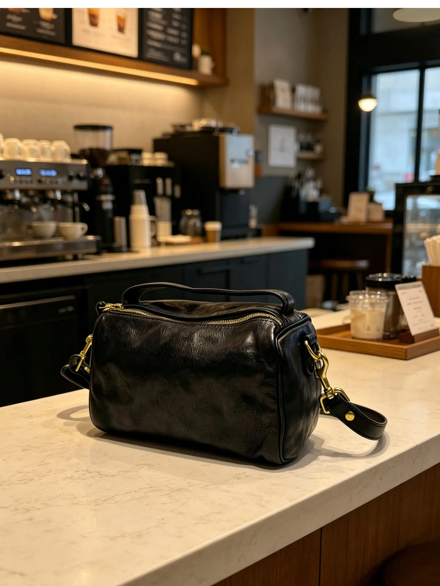 PNDME lässige, handgefertigte Damenhandtasche aus pflanzlich gegerbtem Leder, niedliche Handtasche für Wochenendpartys, luxuriöse kleine Umhängetasche aus echtem Leder für Damen – Detail 1