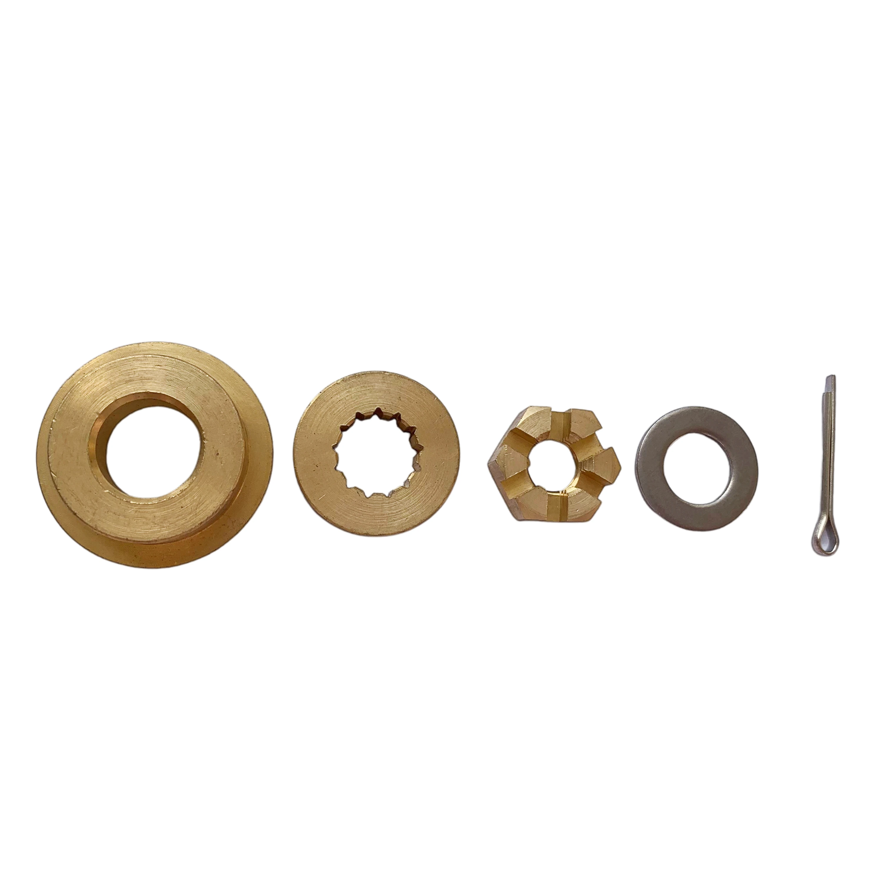 Propeller Installation Hardware Kits fit JOHNSON 8HP-15HP Outboard Motos Thrust Washer/Spacer/Washer/Nut/Cotter Pin Included