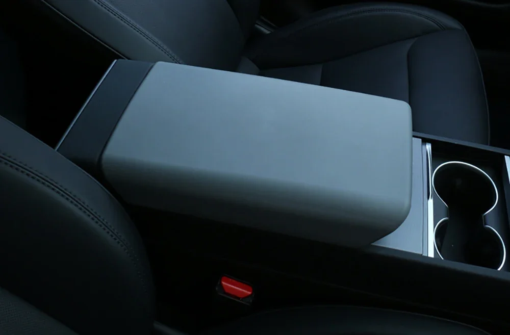 Für Tesla Model Y L Juniper 2026 Mittelkonsolen-Armlehnenabdeckung YL 2025 Armlehnen-Schutzabdeckung Model 3 Highland Zubehör – Detail 10