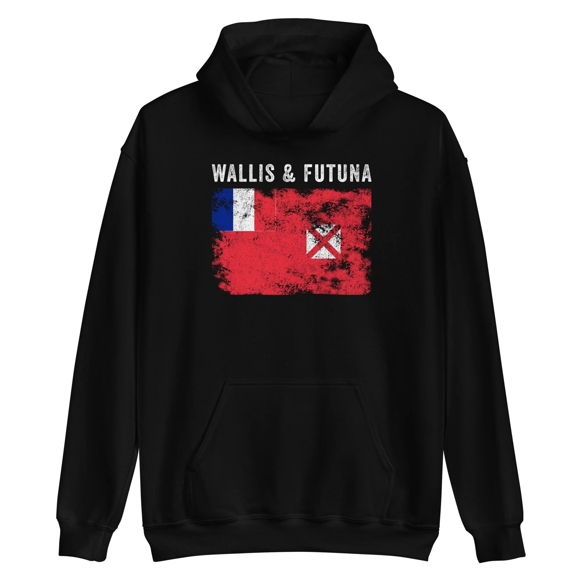 Wallis and Futuna Flag Hoodie Men's and Women's Long Sleeve Sweatshirt Pullover Tops Sportswear Jersey Men Clothing Streetwear