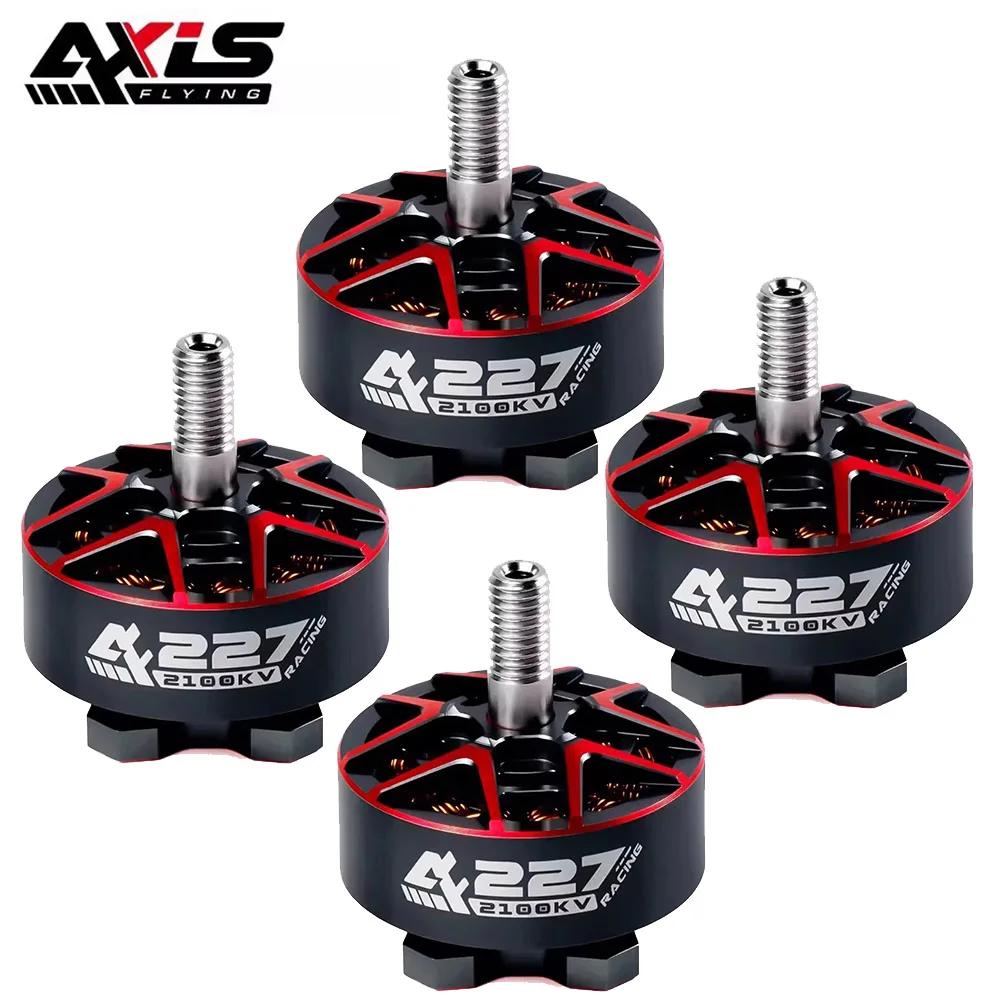 

4PCS Axisflying AF227 2207 KV1960KV 2010KV Brushless Motor for 5inch FPV Drone Sbang / Bando / Freestyle DIY Parts