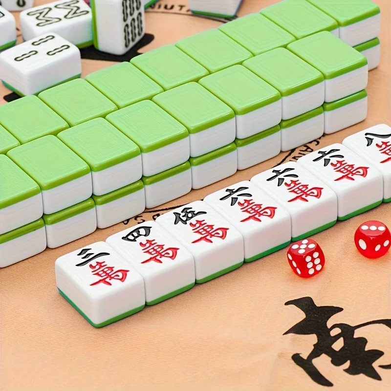 144-piece-professional-mahjong-set-classic-chinese-tile-game-high-quality-pvc-material-adult-strategy-and-social-entertainment
