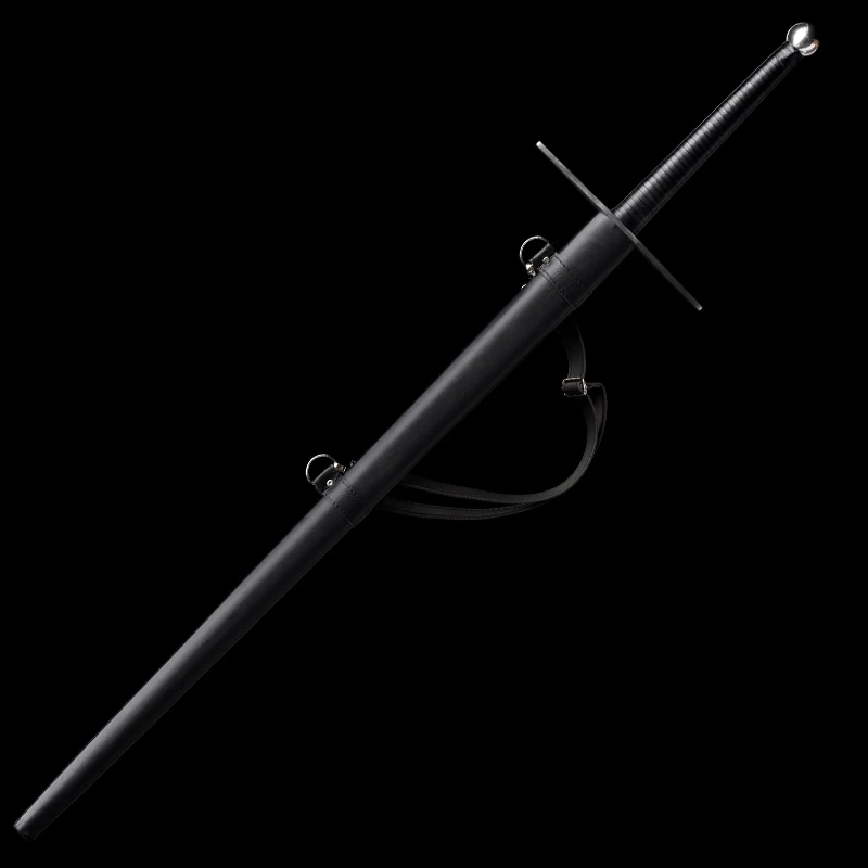 125cm long version Western sword Crusaders European sword commander sword katana Templar training sword performance decorative