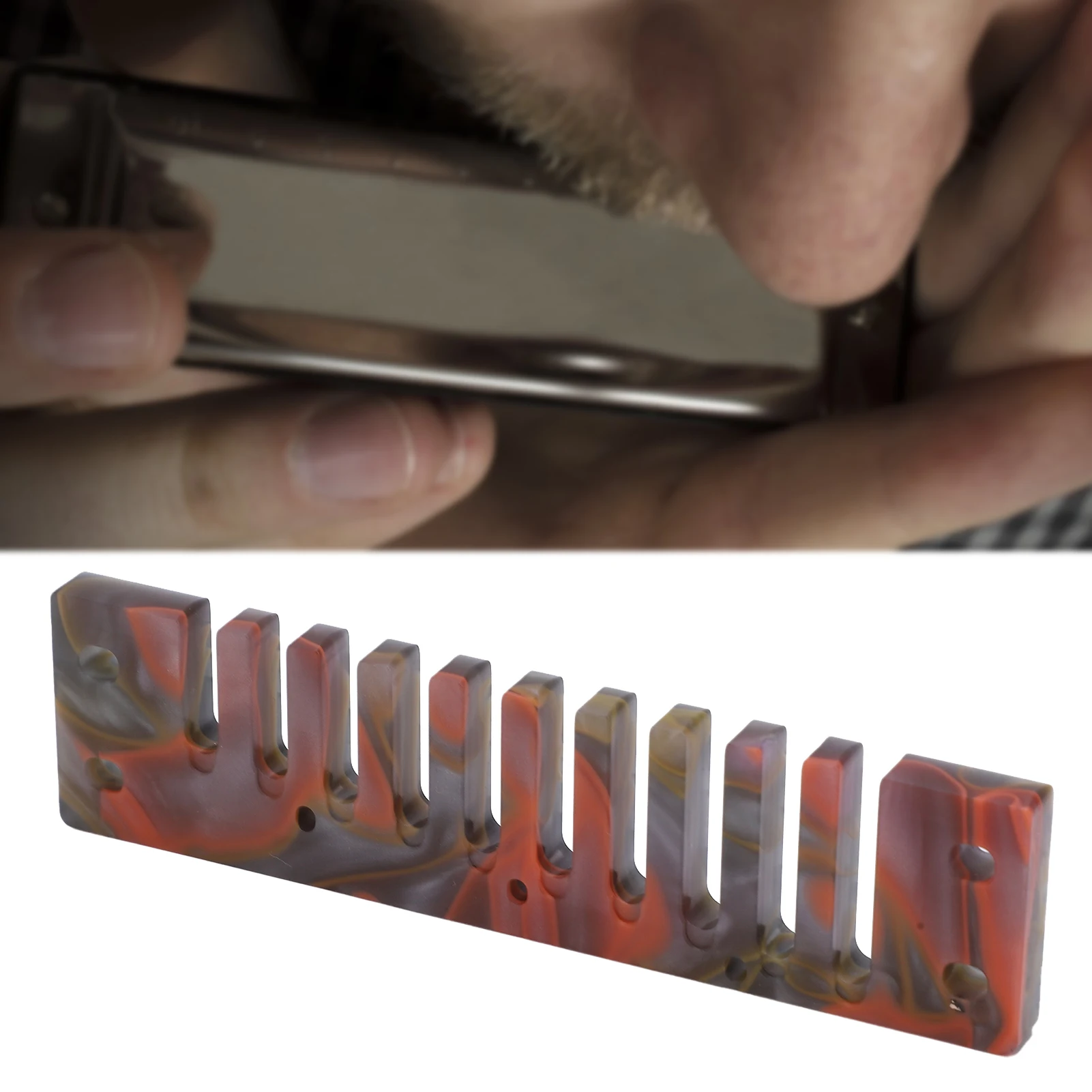 

Harmonica Comb Harmonica Comb Part for HOHNER Marine Band Crossover/Deluxe Acrylic Wind Instrument Accessories Harmonica Parts