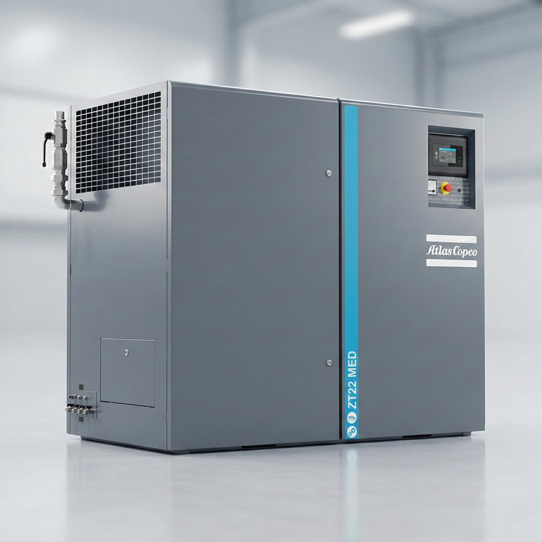 Medical Lab Iso - Atlas Copco ZT15 15kW Oil-Free Air