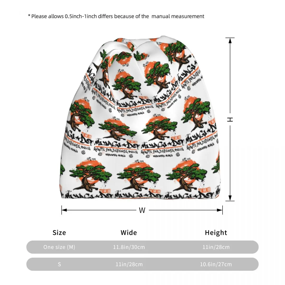 

Miyagi Do Karate Bandana Neck Gaiter Wrap Scarf Multifunction Cycling Scarf Beanies Hat for Men Women Adult All Season