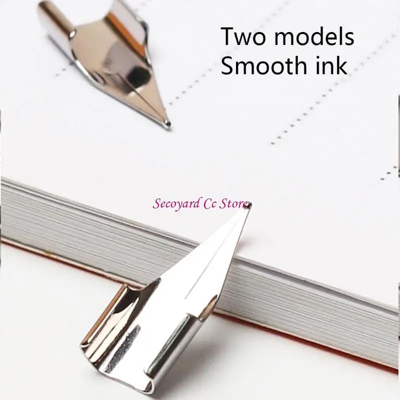 

N3UC 5 шт., прямые иридиевые наконечники для ручек EF/F, сменные наконечники для ручек, подходят для большинства перьевых ручек,